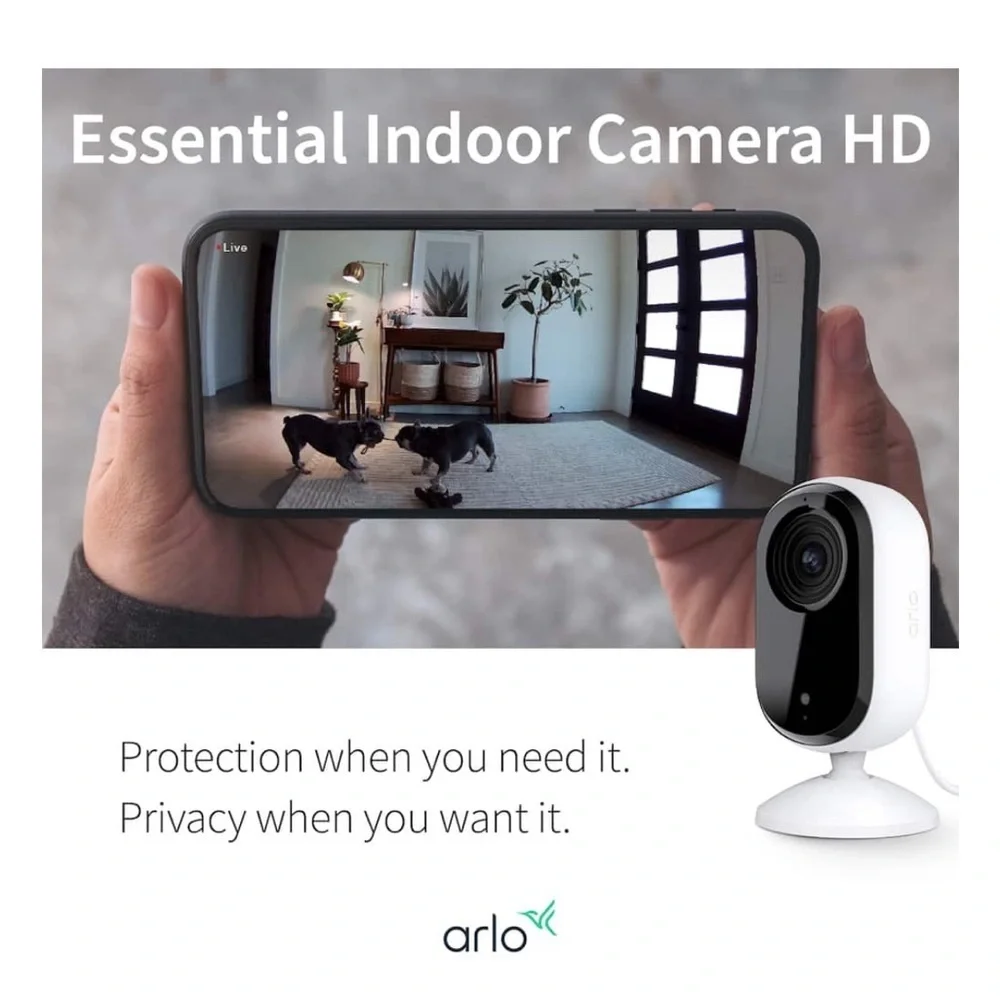 Arlo Live 2K Indoor HD Security Camera